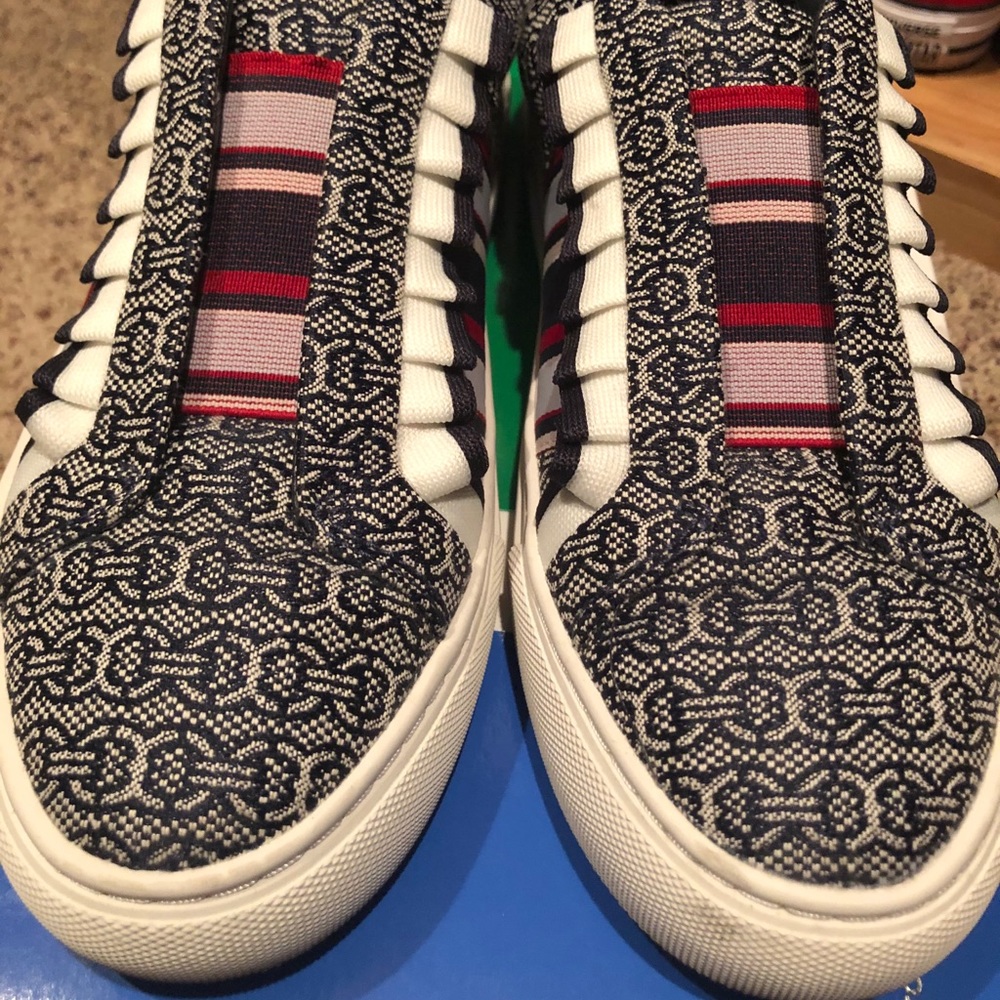 Tory Burch Slip On Ruffle Sneaker 6.5